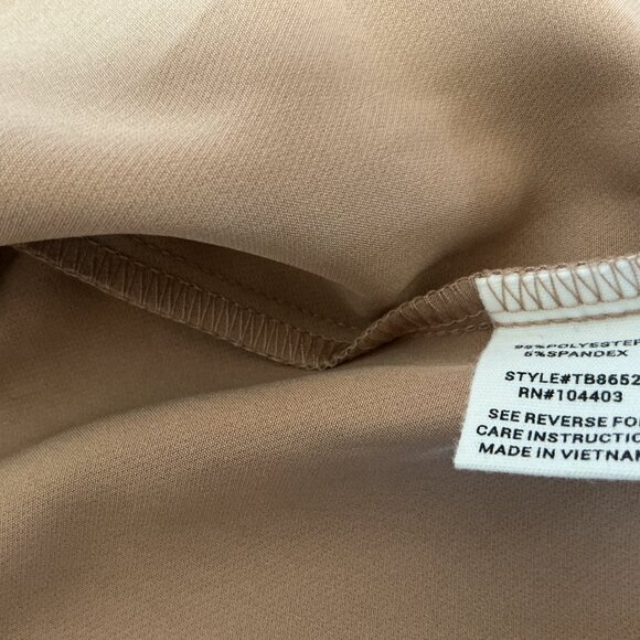 LADIES MEDIUM BLAZER/COLOR KHAKI/Made By MINE/NWT - Picture 4 of 12